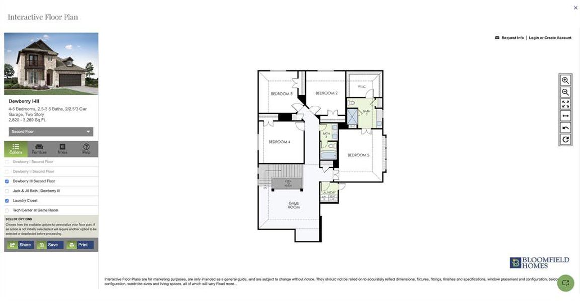 2D floor plan layout of this home in , Providence Village, TX (Image 6). 2D floor plan layout of this home in , Providence Village, TX (Image 6).