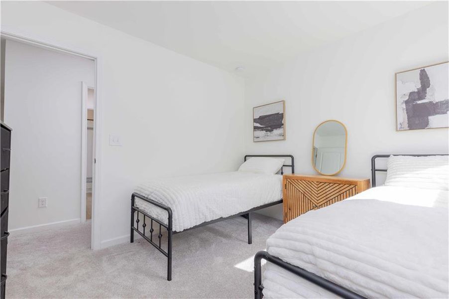 Furnished interior view inside a new home in Creekside at Farmers Crossing, Ball Ground (Image 34).