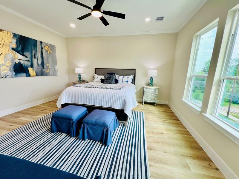 master bedroom in the 3rd floor