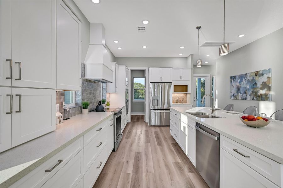 Furnished interior view inside a new home in , Galveston (Image 5).