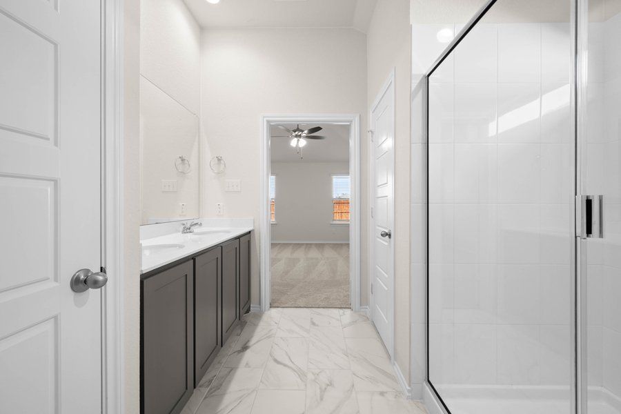 Representative exterior photo of a completed home built from the Cheyenne by Impression Homes in ValleyBrooke, Mesquite, TX (Image 21).