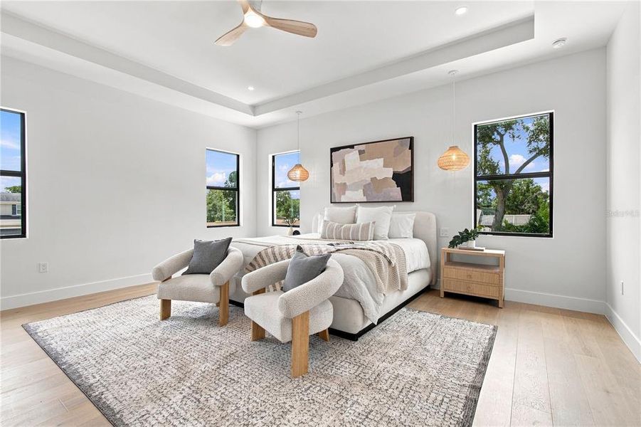 Furnished interior view inside a new home in , Tampa (Image 58).