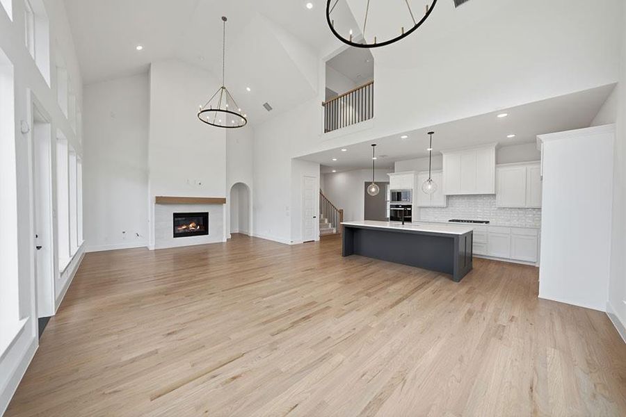 Spacious, unfurnished interior of a new home in The Homestead - 62', Rockwall (Image 21).