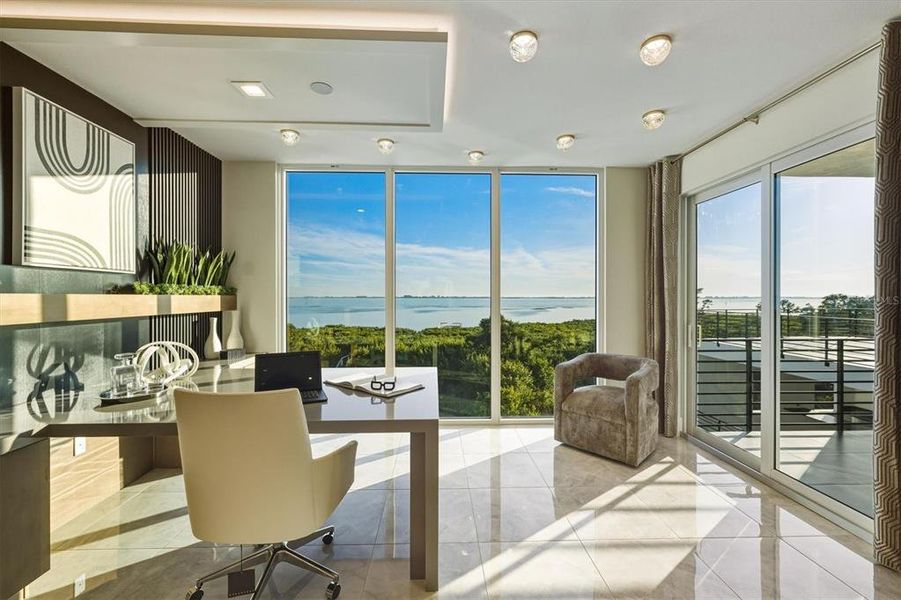Furnished interior view inside a new home in Legends Bay, Bradenton (Image 84).