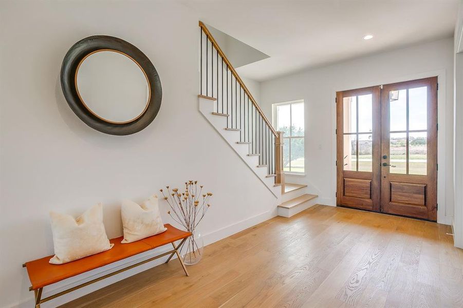 Furnished interior view inside a new home in , Aledo (Image 15).