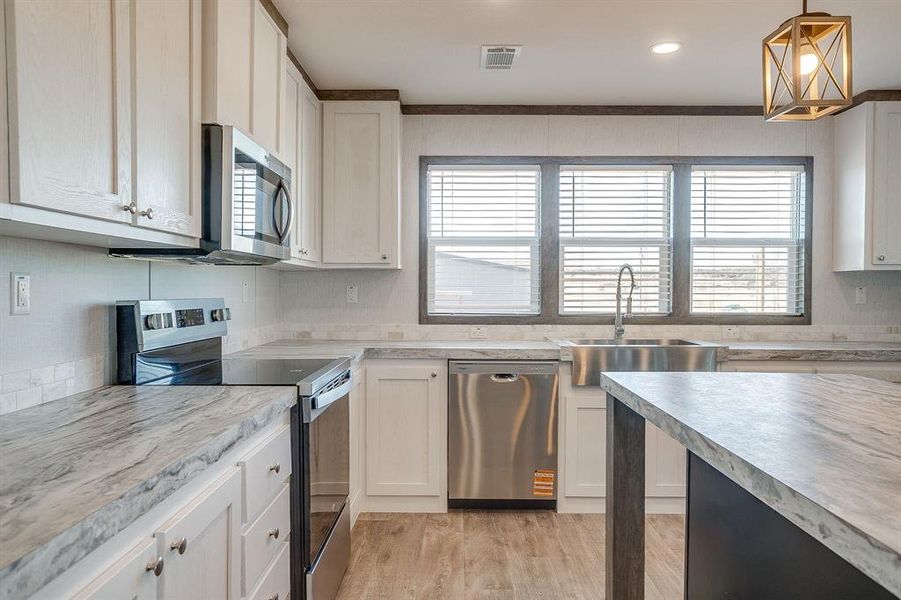 Furnished interior view inside a new home in , Mineral Wells (Image 7). Furnished interior view inside a new home in , Mineral Wells (Image 7).