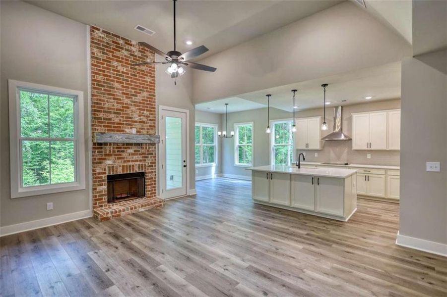Spacious, unfurnished interior of a new home in , Monticello (Image 54).