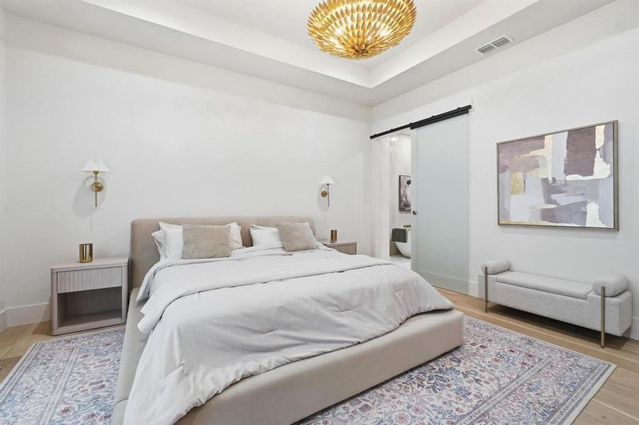 Furnished interior view inside a new home in , Abilene (Image 31).