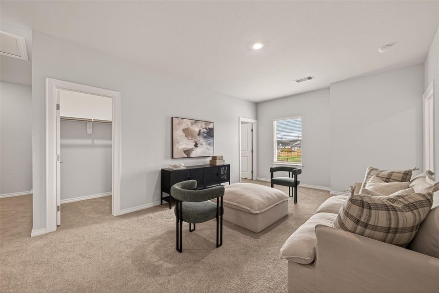 Furnished interior view inside a new home in , Splendora (Image 29). Furnished interior view inside a new home in , Splendora (Image 29).