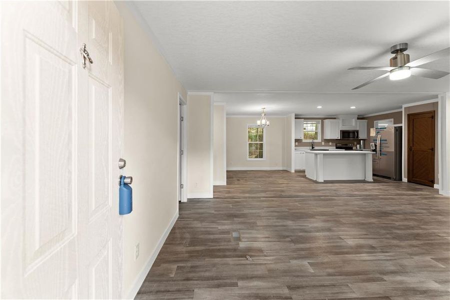 Spacious, unfurnished interior of a new home in , Homer (Image 10).