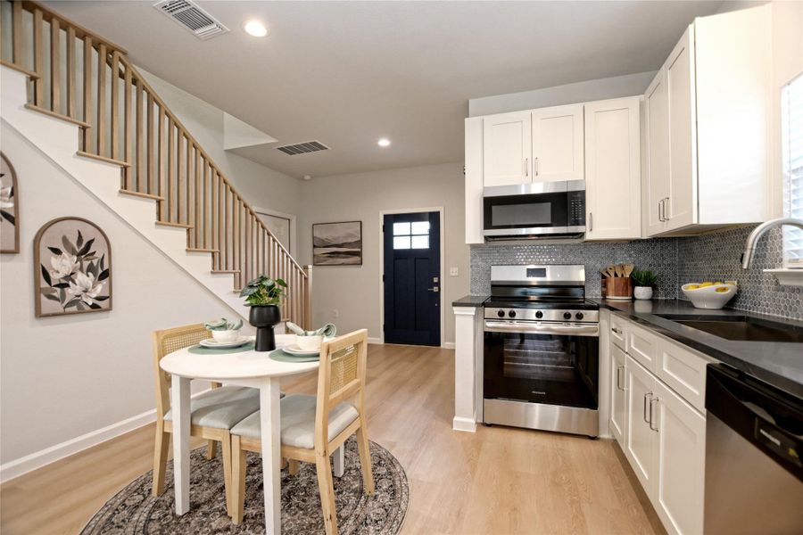 Furnished interior view inside a new home in , Round Rock (Image 12). Furnished interior view inside a new home in , Round Rock (Image 12).