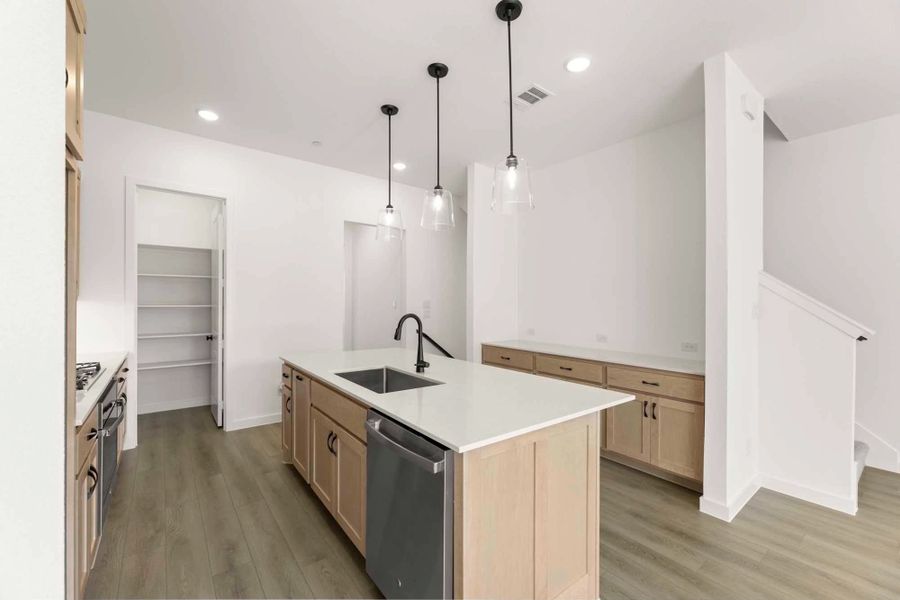 Kitchen featuring the Artisan Collection