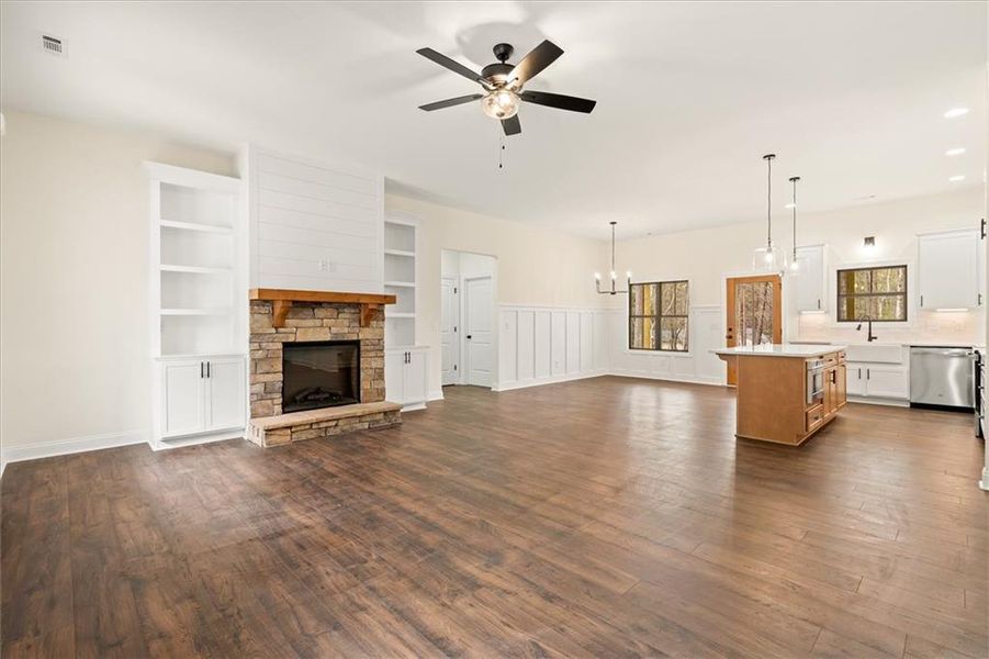 Spacious, unfurnished interior of a new home in , Rockmart (Image 18). Spacious, unfurnished interior of a new home in , Rockmart (Image 18).