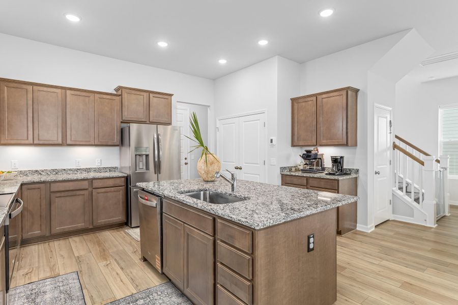 Furnished interior view inside a new home in , Charleston (Image 41).