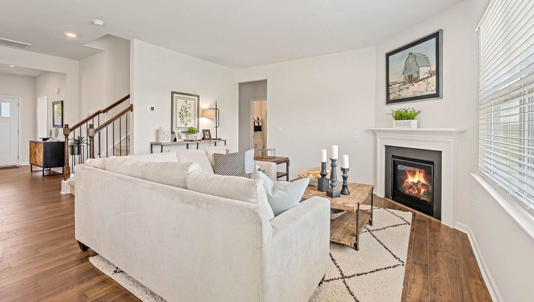 Furnished interior view inside a new home in Sage Grove, Lyman (Image 18).