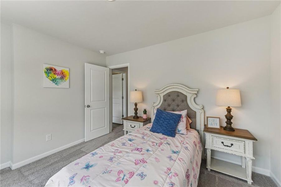 Furnished interior view inside a new home in The Hills at Cedar Creek, Winder (Image 28).