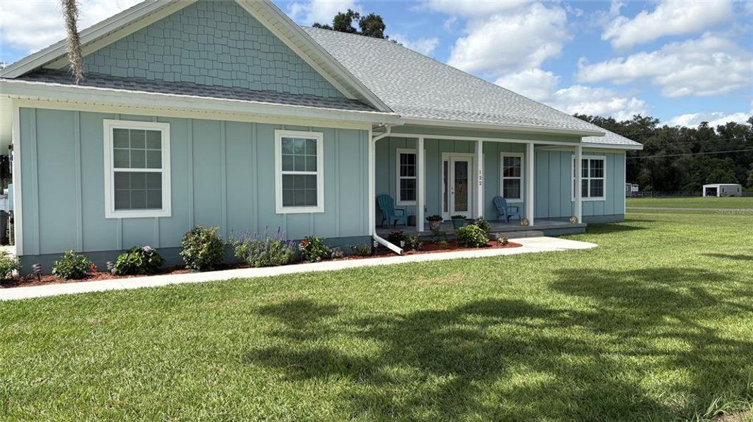Exterior details and patio area of a home in , Lake City (Image 20). Exterior details and patio area of a home in , Lake City (Image 20).