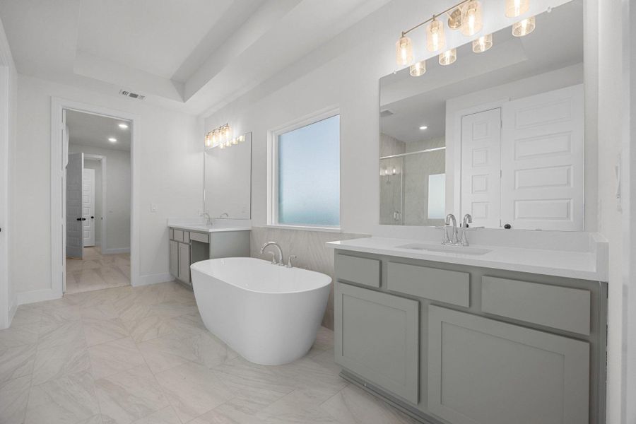 Furnished interior view inside a new home in Nolina, Georgetown (Image 8).