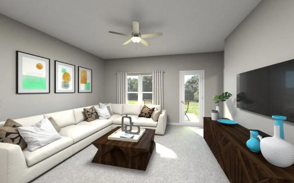 Photo is not of the actual home, but is an inspirational photo of builder’s model home and may depict options, furnishings, and/or decorator features that are not included Photo is not of the actual home, but is an inspirational photo of builder’s model home and may depict options, furnishings, and/or decorator features that are not included