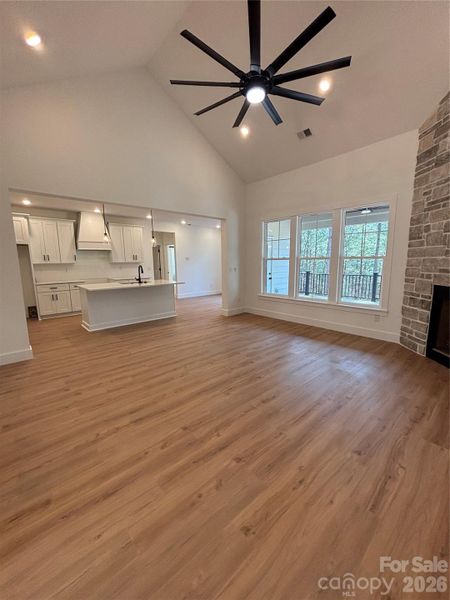 Spacious, unfurnished interior of a new home in , Connelly Springs (Image 17).