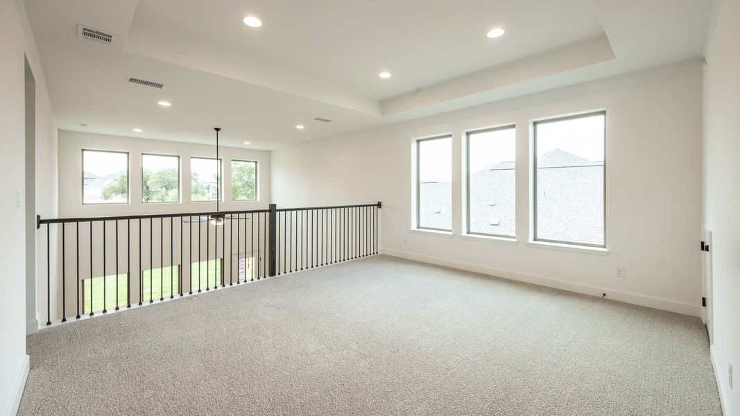 Spacious, unfurnished interior of a new home in Parkside on the River, Georgetown (Image 17).