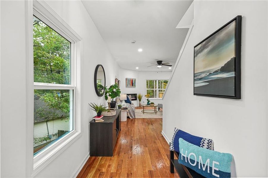 Furnished interior view inside a new home in , Gainesville (Image 39).