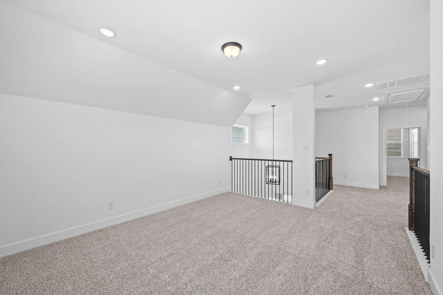 Spacious, unfurnished interior of a new home in Elyson 60's, Katy (Image 17).