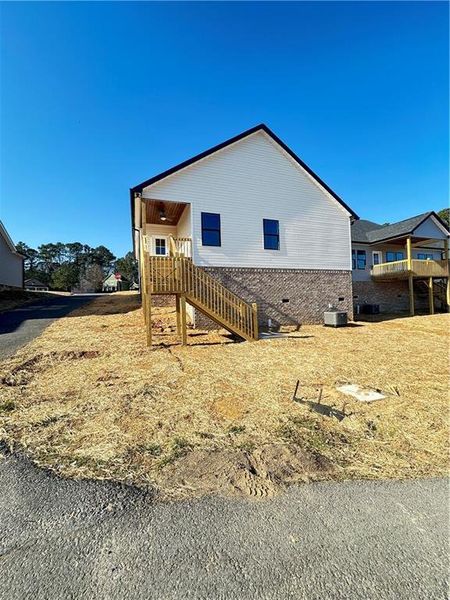 Exterior details and patio area of a home in , Dalton (Image 12).
