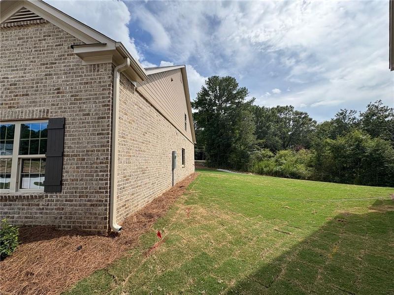 Front exterior of a new home in , Grayson, GA, highlighting curb appeal (Image 19).