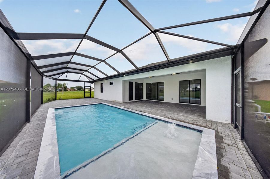 Exterior details and patio area of a home in , Punta Gorda (Image 2). Exterior details and patio area of a home in , Punta Gorda (Image 2).