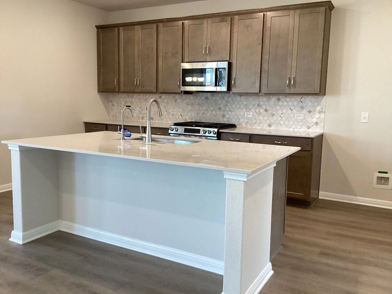 Furnished interior view inside a new home in Lariat, Liberty Hill (Image 5).