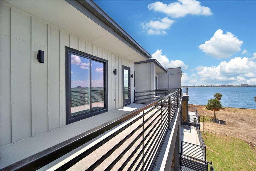 Exterior details and patio area of a home in Lago Pointe, Seabrook (Image 21). Exterior details and patio area of a home in Lago Pointe, Seabrook (Image 21).