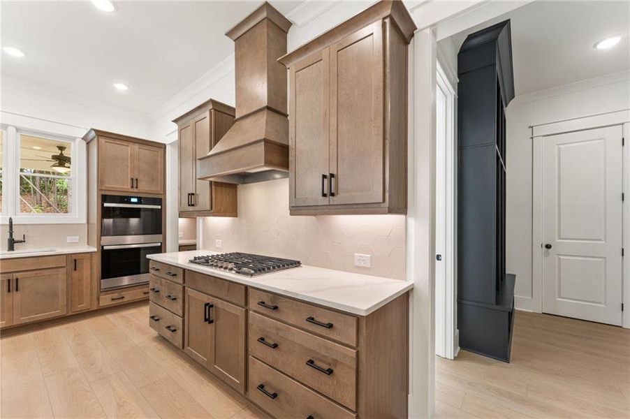 Furnished interior view inside a new home in Lanesborough, Marietta (Image 9).