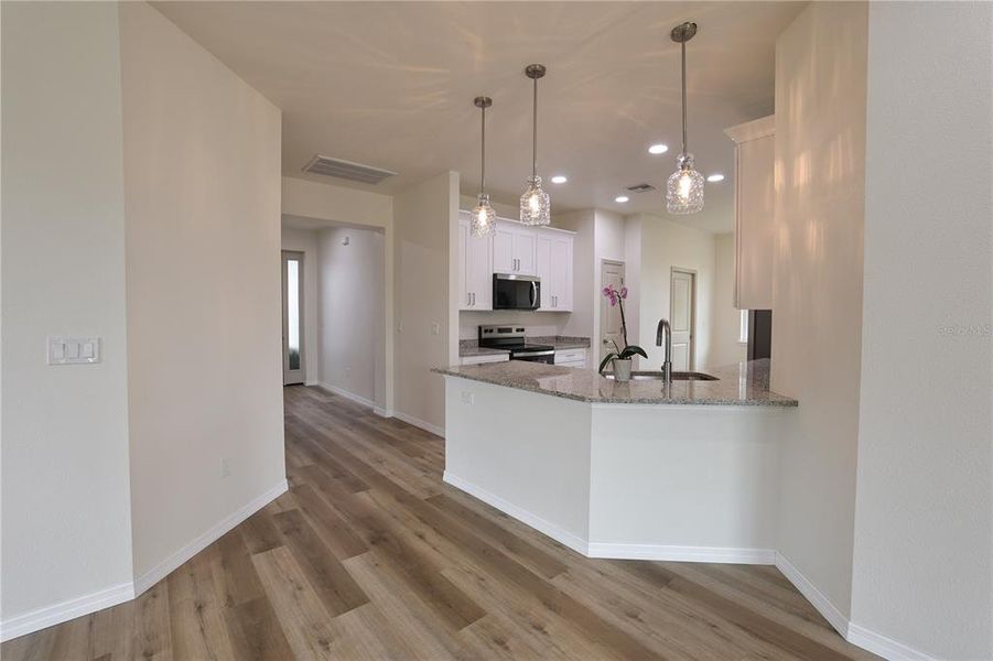 Furnished interior view inside a new home in , Sebring (Image 7).