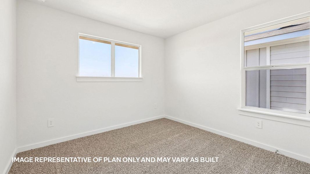 Spacious, unfurnished interior of a new home in Frontier, Mustang Ridge (Image 34). Spacious, unfurnished interior of a new home in Frontier, Mustang Ridge (Image 34).