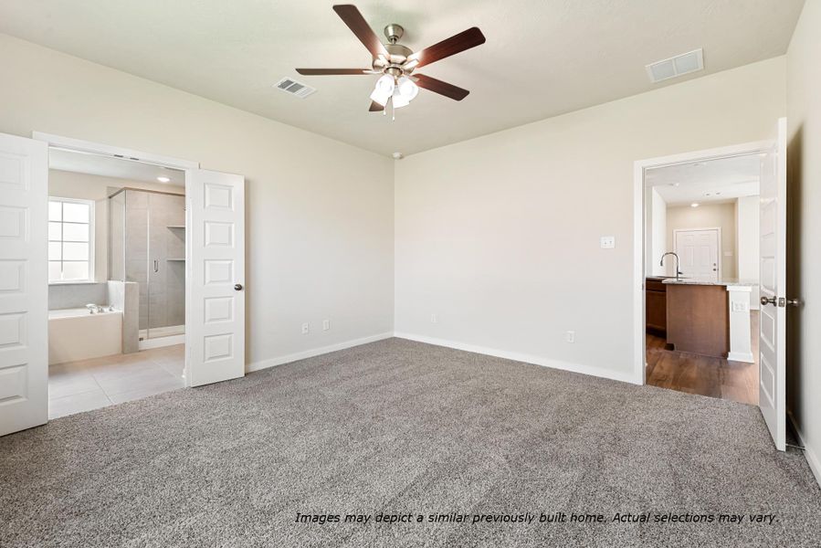 Spacious, unfurnished interior of a new home in South Pointe, Temple (Image 6).
