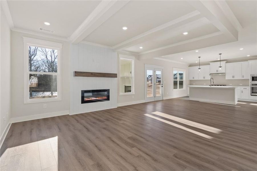 Spacious, unfurnished interior of a new home in Rosewood Lake Estates, Hoschton (Image 34).