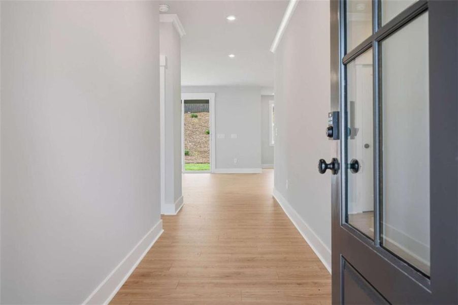 Spacious, unfurnished interior of a new home in The Paddocks at Doc Hughes, Buford (Image 26).
