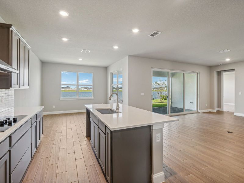 Kitchen in the Onyx floorplan at 6406 NW Sweetwood Drive