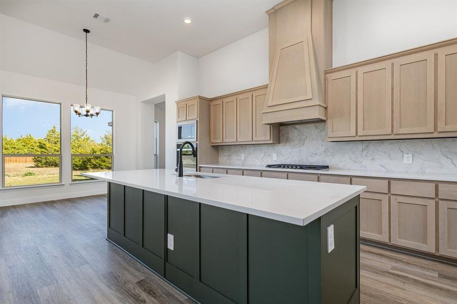 Furnished interior view inside a new home in Sagebrush Addition, Midlothian (Image 6).