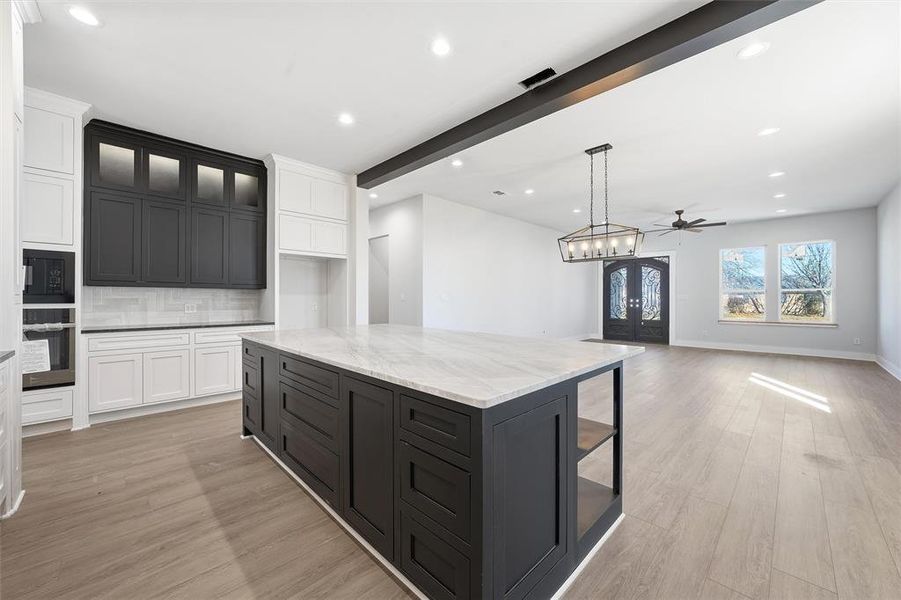 Furnished interior view inside a new home in , Woodway (Image 5).