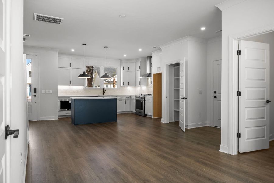 Furnished interior view inside a new home in Hayes Park, Johns Island (Image 8).