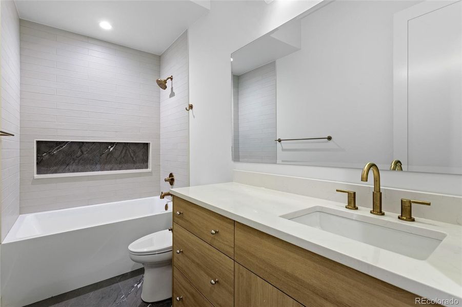 Furnished interior view inside a new home in , Denver (Image 14).