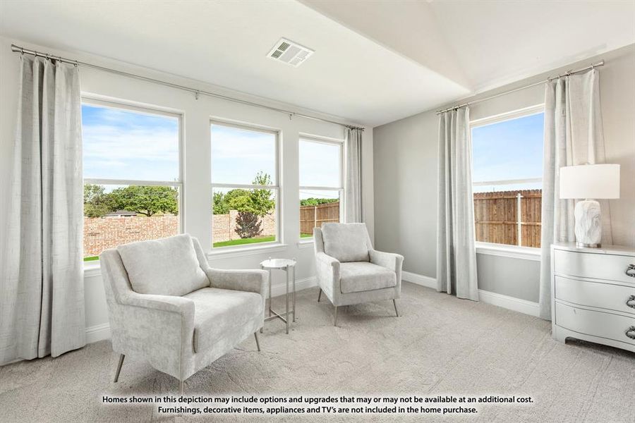 Furnished interior view inside a new home in Somerset, Mansfield (Image 24).