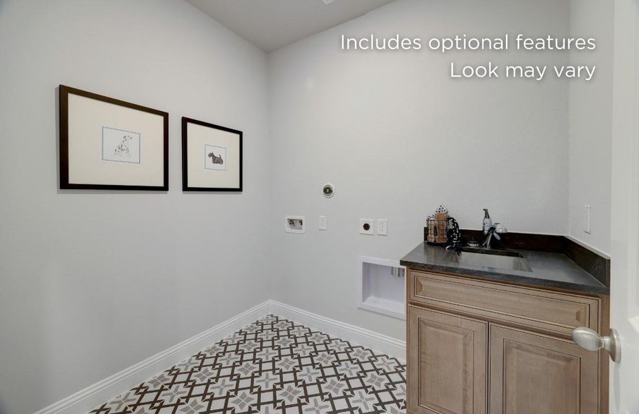 Furnished interior view inside a new home in WILDTREE 50', Montgomery (Image 5).