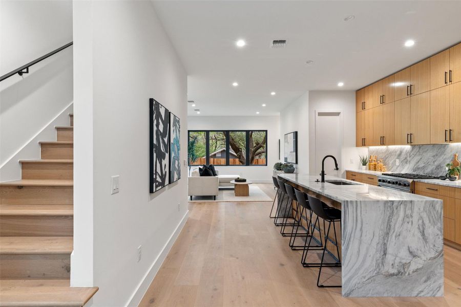 Furnished interior view inside a new home in , Austin (Image 10).