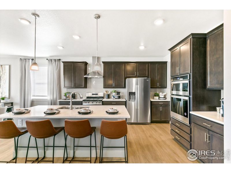 Furnished interior view inside a new home in Vantage, Berthoud (Image 22).