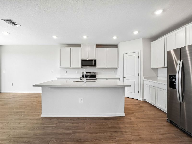 Furnished interior view inside a new home in Pine Ridge Meadows, Hudson (Image 6).