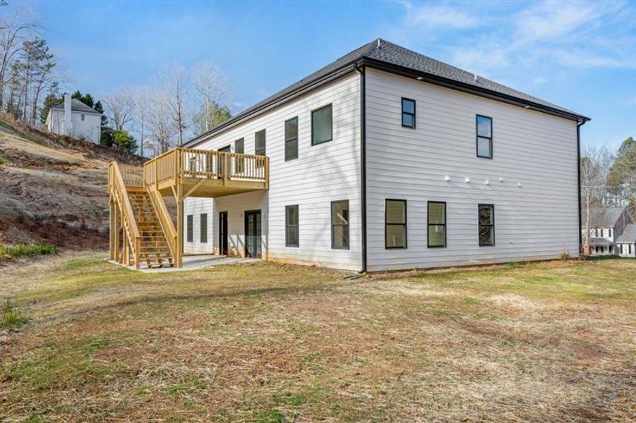 Exterior details and patio area of a home in , Snellville (Image 25).