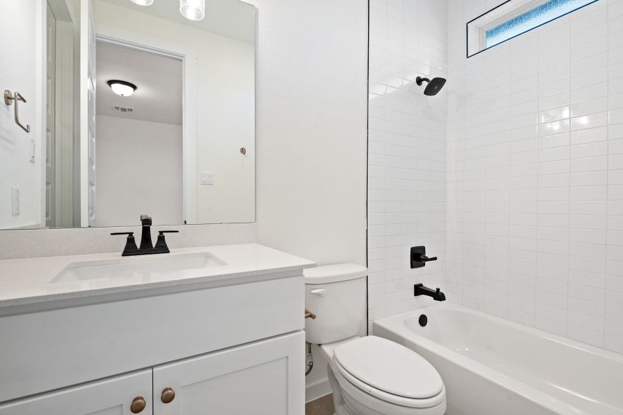 Furnished interior view inside a new home in Flora, Hutto (Image 16).